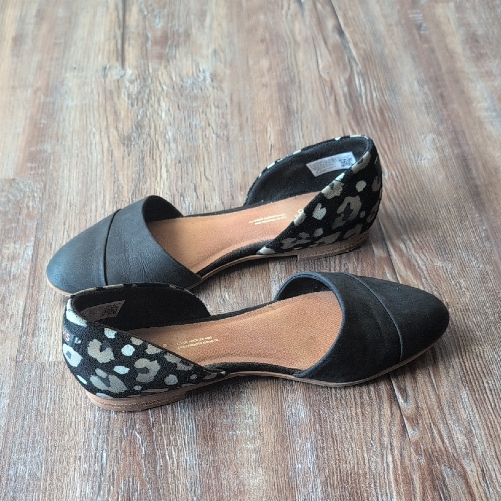 TOMS Women's Black Flats - Picture 2 of 7